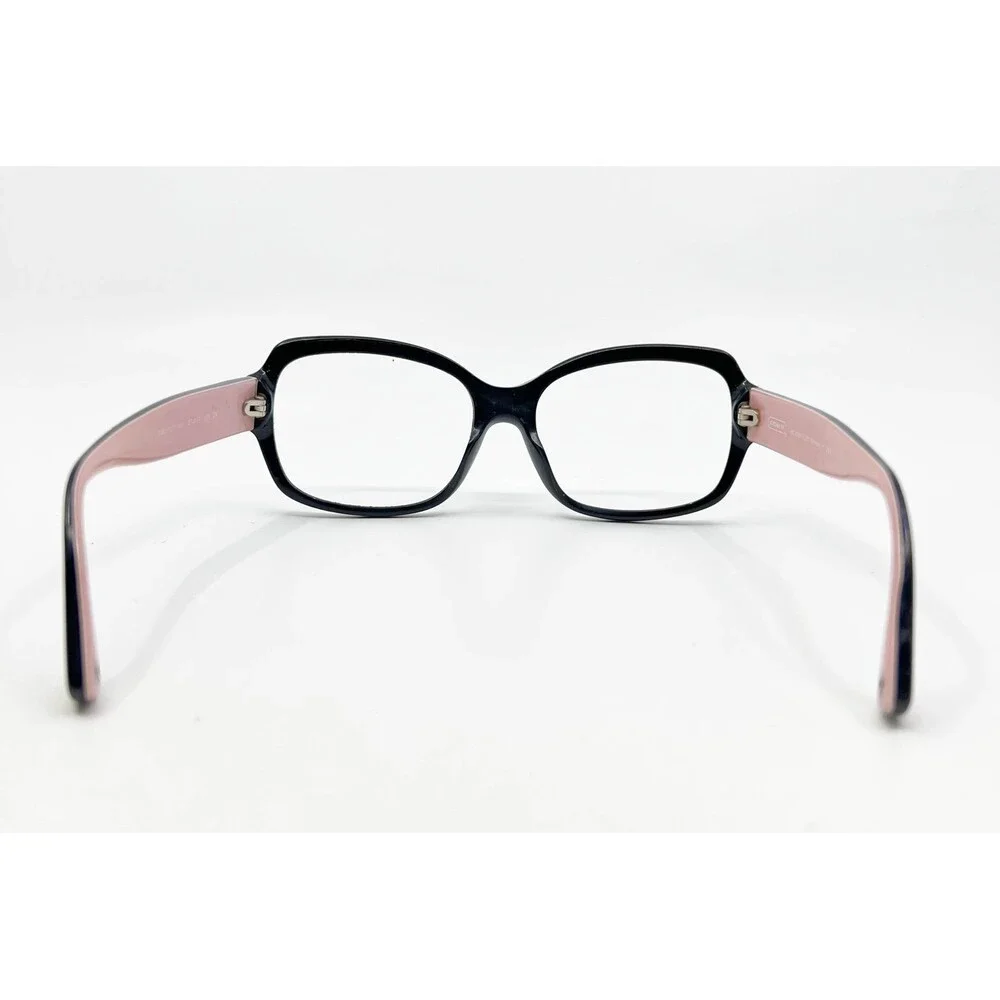 Coach Eyeglasses Women Black HC 8001 Emma Signature Logo 57-17-135